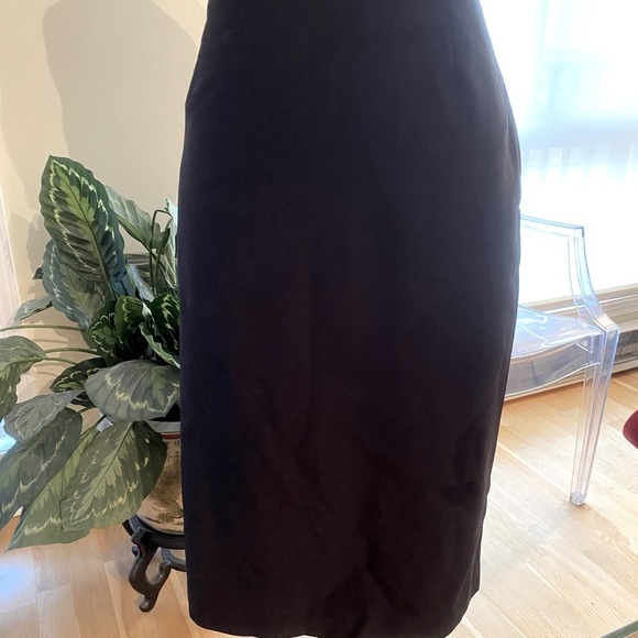 Y2K Powerline pencil skirt,black w/invisible side zip & opposite btm side zip 🖤 - Picture 4 of 10